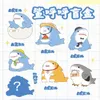 Cute Shark Blind Box Toys Anime Figure Doll Mystery Box Shark Hoohoo Series Ornaments Kawaii Model Boy And Girl Birthday Gift 240227