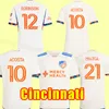 23 24 24 FC Cincinnati piłka nożna Kubo 2023 2024 Brenner Acosta Hagglund Vazquez Obinna Barreal Angulo Football Shirt Badji Santos Moro Mens MLS MLS Jersey