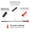 Golf Swing Training Aid Golf Swing Practice Rod Golf Warm-up Stick Golf Accessories Golf Trainer Aids Supplies 40/48 inches 240227