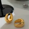 Projektantka mody Kolczyki dla kobiety Orecchini Plane Srebrne Złote Hoop Kolczyki Krąg Circle Studs Party Wedding Biżuteria Wysokiej jakości Retro ZL137 F4