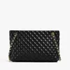 Factory Direct Supply High End Light Luxury Diamond Grid Chain Small Fragrant Letter Fashionable and Casual Niche Single Shoulder Bag Womens