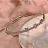 Projektant miuimiui naszyjnik miochaos piękny diamentowy naszyjnik choker z lekkim luksusowym i słodkim temperamentem księżniczki silny łańcuch MIU Akcesoria