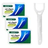 Ultrasmooth tough Tfloss stick toothpicks are not easy to break portable box easier clean back teeth 240309