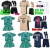 psgES MBAPPE voetbalshirts voetbalshirt 2024 Maillots voetbalshirt psgjersey kindertenue sets uniform kinderen LEE KANGIN O DEMBELE G.RAMOS KOLO MUANI UGARTE