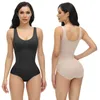 Taille Tummy Shaper Une pièce shapewear qui comprime l'abdomen rassemble et soulève les fesses façonnant les sous-vêtements de taille post-partum pour femmes élastiques beau corps