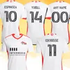 2024 2025 San Jose Soccer Jerseys Earthquakes Home Away Men Kids Pełne zestawy fani gracz Wersja 24 25 koszula piłkarska Tajlandia Jakość