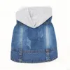 Hondenkleding Denim Hondenkleding Kleding Cowboy Huisdier Puppykleding Voor kleine honden Jeansjasje Huisdieren Vest Jas Outfits Xs-2Xl Drop Deliver Dhrnu