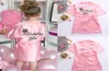 Doux enfants pyjamas Robe Satin enfants Kimono Robes cadeau d'anniversaire fleur fille Robe en soie peignoir chemise de nuit enfants 039s bathro7580433