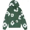 Hoodies heren Y2K hoodie heren hiphop grafische print oversized sweatshirt harajuku gothic pullover streetwear