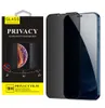 Premium Prywatność 9D szklana szklana ochrona ekranu dla iPhone'a 13 12 Mini 11 Pro Max XR XS 7 8 Plus Antispy Full Cover6571078