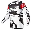 Homens camisetas 2024 Homens Downhill Jerseys Mountain Bike MTB Camisas Offroad DH Motocicleta Motocross Sportwear Corrida HPit Fox Bicicleta Ciclismo