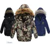 2020 NUEVA chaqueta de invierno de alta calidad para niños, Parka, abrigo cálido grueso para niñas grandes, ropa de abrigo ligera con capucha de 2 3 4 5 6 años LJ20085609370