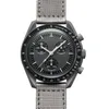 Fashion Planet Moon Watches Top Top Luxury Brand Sport Wristwatch Chronograph Leather Leather Quartz Clock Relogio Maschulino248