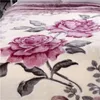 Super macio quente fofo ponderado cobertor dupla camada raschel vison cobertor para cama de casal roupa de cama de inverno grosso1187t