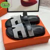 Leder Chypres Designer Sandalen Canvas Hausschuhe Damen Slides Wildleder Slipper Noir Kalbsleder Orange Rot Luxus Flache Sliders Damen Sommer Strand Berühmte Sandalen Schuhe