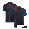 Motorcykelkläder F1 Racing T-shirt Summer Team kortärmad skjorta med anpassade droppleveransbilar Motorcyklar Motorcykel ACCE DHCAD
