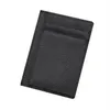 GUBINTU Genuine Leather Men Slim Front Pocket Card Case Credit Super Thin Fashion Card Holder trave wallet tarjetero hombre292q