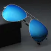 Vintage Pilot Zonnebril voor Mannen 62m Klassiek Ontwerp Dames Shades Metalen Frame Topkwaliteit Outdoor Rijden Zonnebril UV400 Protect283j