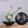 Vases Japanese Frog Vase Ceramic Bouquet Flower Arrangement Bowl Device Kenzan Arranging Ikebana Centerpieces Wedding Floral Holder L240309