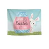 Tapissries Easter Egg Wall Decor Big Tapestry Spring Theme Cartoon Polyester Live Broadcast Bakgrundsduk