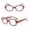 Óculos de sol retro leopardo óculos quadro coreia mulheres sem maquiagem ultra-lighth anti-azul luz óculos quadros eyewear