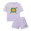 2つのスタイルキッズ服セット男の子の女の子トラックスーツスーツレタープリント2pcsデザイナーTシャツショートパンツスーツChidlrenカジュアルスポーツ服90-160 AAA