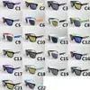 Occhiali da sole quadrati di marca Moda Uomo Donna Occhiali da sole da guida Designer Shades Occhiali da bicicletta sportivi