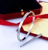 New Designer Bracelet Fashion Luxury Bracelet Classic Titanium Steel Enamel Bracelet, Gold Bracelet, Men's Diamond Bracelet Non Fading Screwdriver Nail Bracelet