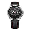 Zegarek luksusowy biznes duży duży kwarc Mężczyźni Watch 3ATM Waterproof Sports Luminous Mężczyzna na rękę