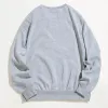 Sweatshirts ميشيغان رسالة طباعة هوديس للسيدات اليومية طباعة قميص من النوع الثقيل الطويل oplover o طباعة الرقبة قمم طويلة الأكمام أعلى روبا mujer