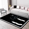 Tapis de salle de bain décoratif pour la maison, paillasson d'entrée, en Polyester, décontracté, en caoutchouc, antidérapant, de sol, de bain