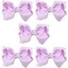 Accessoires pour cheveux 5 pièces, épingles à cheveux mignonnes pour bébé fille, nœuds, pinces à ruban, couvre-chef HATWO1002