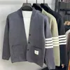 Männer Pullover Ankunft High-End-Luxus Strickjacke 2024 Herbst Koreanische Trend Mode Einfache Feste Farbe Casual Pullover Mantel