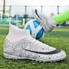 Męskie buty piłki nożnej dorosły student tffg podeszwa zewnętrzna Unisex buty na zewnątrz trawa oddychająca duża rozmiar 240228
