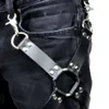 Belts Sexy Men Goth Pastel Pu Leather Garter Belt Waist Straps Harness Bondage Leg Suspenders For Jeans Pants Accessories255i