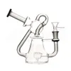 Klein Tornado Percolator Glass Bong Hookahs 7.9 Inch Recycler Water Pipes Oil Dab Rigs With 14mm Bowl