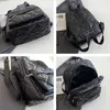 Unixinu moda pequena mochila feminina acolchoada ultraleve mochilas escolares sacos para meninas tendência casual dailytravel 240309