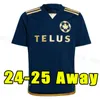 2024 2025 Vancouver Maglie da calcio Whitecaps casa lontano uomo bambini kit completo fan versione giocatore 24 25