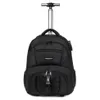School Bags 18 Inch Travel Trolley Bag Men Rolling Backpack Wheeled With Wheels Luggage For Teenagers223x
