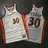 Vintage Basketball Authentisches Stephen Curry Throwback Jersey 30 Dikembe Mutombo 55 Carmelo 15 Allen Iverson 3 Hakeem Olajuwon 34 Tracy McGrady 1 Retro