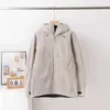 디자이너 남성용 아크 테리 재킷 후드 아 고풍스러운 6 세대 야외 통기성 및 방수 하드 쉘 충전 코트 후드 코트 재킷 N4FI