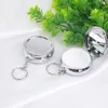 1/5/10pcs Medicine Candy Pill Box Keychain Case Storage Pill Container Metal Pocket Portable Organizer DIY Jewelry Finding 240307