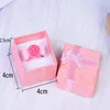 Whole 50 Pcs lot Square Ring Earring Necklace Jewelry Box Gift Present Case Holder Set epacket 302h