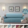 1 2 3 4 Seater Waterproof Sofa Cover Plaid Fabric Anti-Slip Pet Dog Kids Sofa Mat Covers Luxury Living Room Sofas Slipcovers 240304