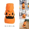 Cat Costumes Dog Halloween Pumpkin Costume Pet Cosplay Outfits Clothes Fleece Hoodie