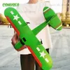 Avion électrique/RC 2023 CONUSE RC Plane Drone 0583 Modèle d'avion 2CH 2.4G Télécommande avec LED Radiocommande Hélicoptère EPP Mousse Avion jouets T240309