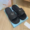 2024SS sandali firmati famosi designer da donna all'uncinetto flatform diapositive sandalo con plateau tacchi slider grossi cursori in maglia sandali estivi infradito pantofole scarpe