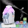 Oxygen Spray Therapy LED FACIAL MASK O2toDerm Oxygen Jet Skin Care System