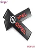 Couverture de ceinture de sécurité en Fiber de carbone pour Opel astra gh insignia mokka vectra zafira corsa couverture de ceinture de sécurité style de voiture 2pcslot7134594