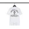 Personality Designer Tees Letter Graphic Printed Tops Skateboard Loose Summer Tshirt For Men Women